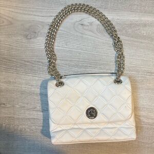 Kate spade White Quilted Chain Bag